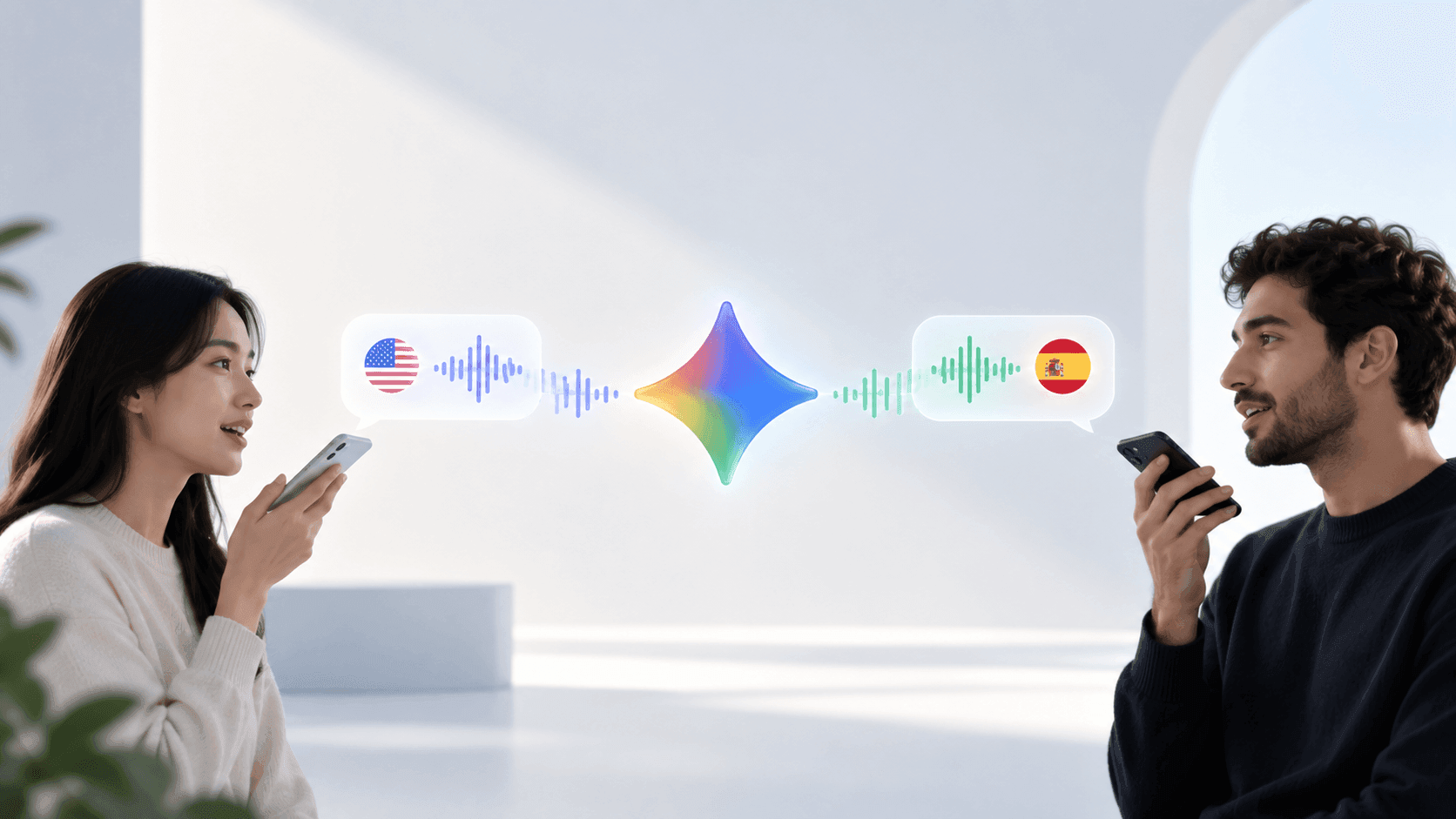 ترجمهای روان و همسطح گفتگوی طبیعی با Gemini 3.5 Live Translate